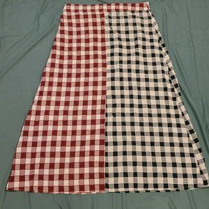 plaid skirt